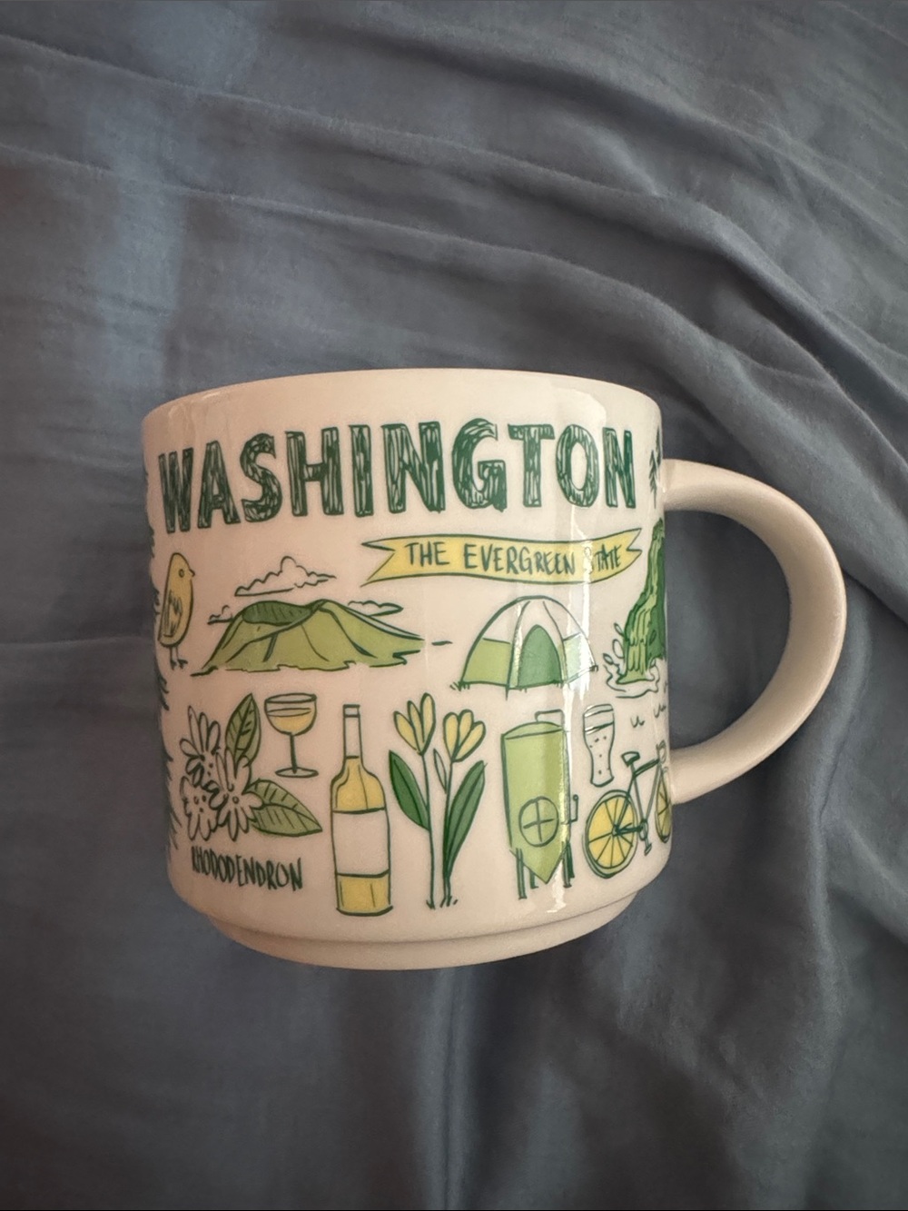 Starbucks Been There Series Mug Washington State *See Photos*